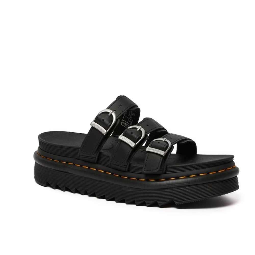 Brand New Dr. Martens Blaire Platform Slides Size 10 US